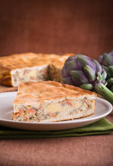 Artichoke Pie.