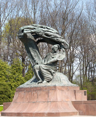 Pomnik Fryderyka Chopina w Warszawie © Andrzej Płotnikow