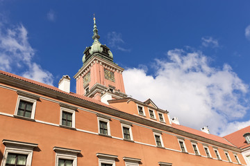 Fototapeta premium Sights of Poland. Warsaw Royal Castle.