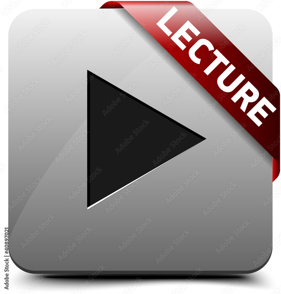 Wall mural lecture button