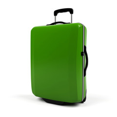 Suitcase isolated on a white background.