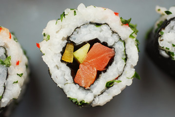 Home made Maki sushi