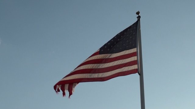 United states of America old flag