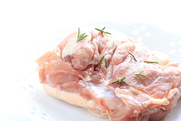 Freshness chicken with rosemary fro Japan