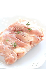 Freshness chicken with rosemary from Japan