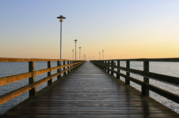 Obraz premium Seebrücke