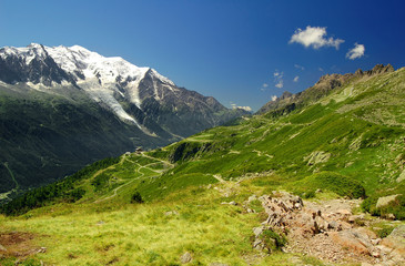 View of the Savoy Alps-Europe