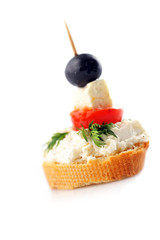 sandwich of toasted bread