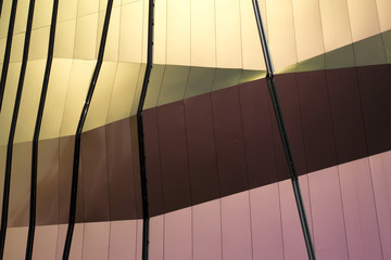 outdoor building decoration, gold building decoration.