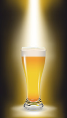 Birra illuminata