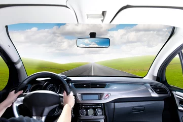 Photo sur Plexiglas Anti-reflet Voitures rapides Drive a car