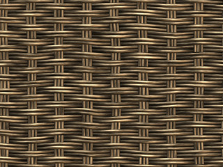 Woven Wicker Background