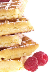 Heap of raspberries (with clipping paths)