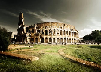 Meubelstickers Colosseum in Rome, Italy © Iakov Kalinin