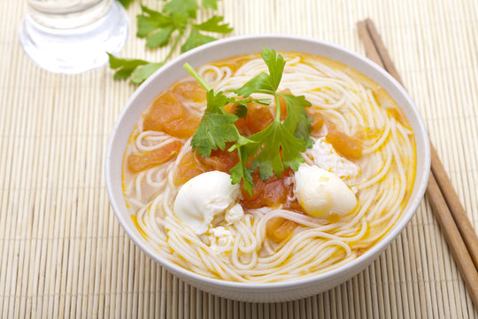 Chinese noodle soup