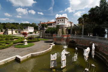 Musée Vizcaya à Miami Dade en Floride