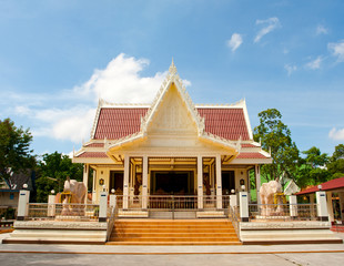 Fototapeta premium Buddha church