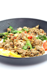 Pork with black pepper