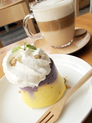 Sweet potato and pumpkin cake