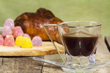 coffee break and sweets