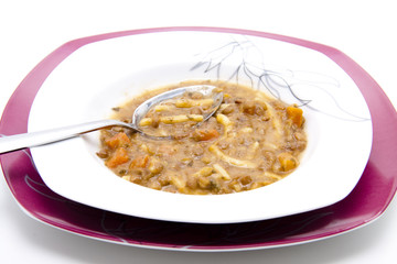 Linsensuppe