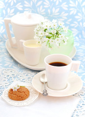 Сup of morning coffee