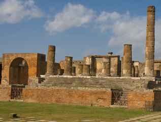 Ruins at Pompeii, Italy
