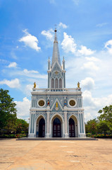 Gothic Chruch in Ampawa, Samutsongkram