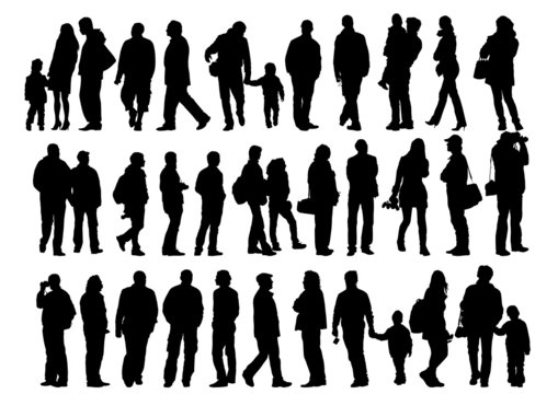 Collection of silhouettes