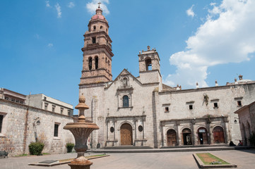 Fototapeta na wymiar Kościół św Augustyna Morelia (Meksyk)