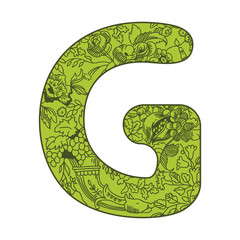 The letter G