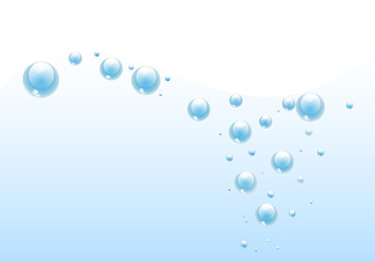 Water drops vector