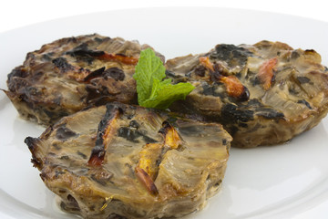 vegetable baked cakes