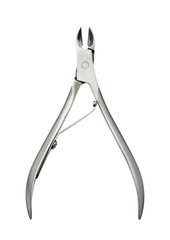 Manicure nippers isolated on white background
