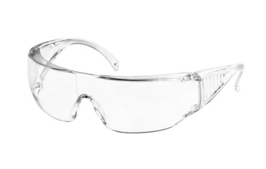 Protective eyeglasses isolated on white background - obrazy, fototapety, plakaty