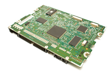 Hardware components and circuits board
