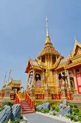 The royal crematorium in the royal cremation ceremony