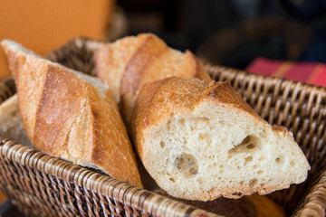 bread in basket