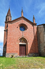 Fototapeta premium St. Lorenzo Church. Veano. Emilia-Romagna. Italy.