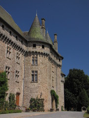 Naklejka premium Arnac - Château de Pompadour ; Corrèze ; Limousin ; Périgord