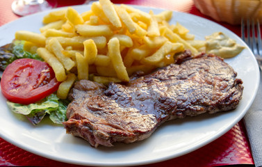 juicy steak