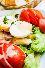 Delicious fresh salad