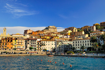 panorame of Porto Santo Stefano