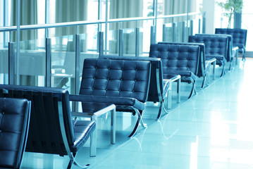 Hotel lobby in contemporary style