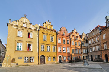 Obraz premium Stare Miasto w Warszawie - dzwon