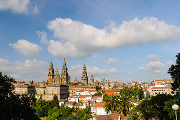 Naklejka na ściany i meble Katedra w Santiago de Compostela