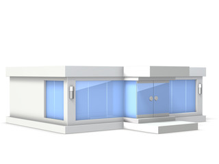 Architectural Model of the showroom