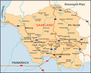 Saarland - obrazy, fototapety, plakaty