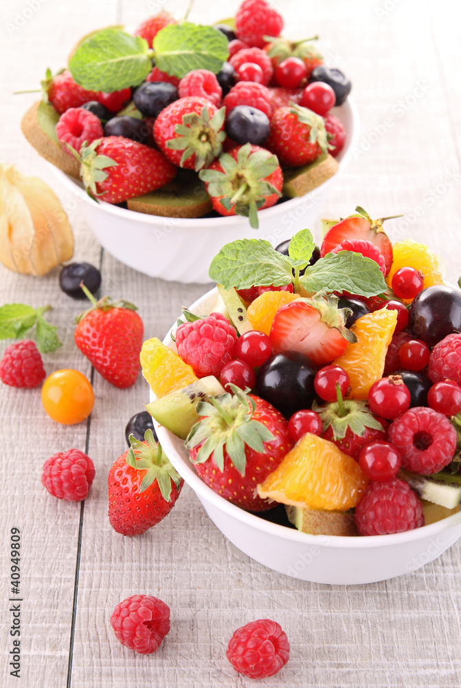 Canvas Prints fruit salad