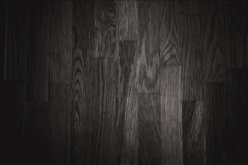 black wall wood texture background vector